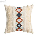 DecorBites™ Geometric Embroidered Cushion Cover - 45x45cm/30x50cm - Ethnical Pattern
