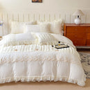 DecorBites™ Lace Princess Bedding Set Twin Queen Bed All Seasons