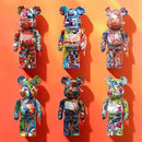 DecorBites™ Graffiti Bear 27cm Figurine | Modern Home Decor Statue & Money Jar