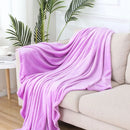 DecorBites™ Cozy Flannel Warm Blanket: Soft Plush Coral Fleece Bed Cover & Shawl
