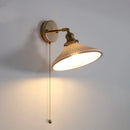DecorBites™ Ceramic Canopy LED Wall Sconce Modern Bedroom Light Fixture