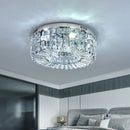 DecorBites™ Crystal Ring LED Ceiling Lamp for Modern Luxury Living