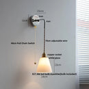 DecorBites™ LED Glass Wall Light Fixture Bedroom Aisle Study Modern Adjustable Bedside Lamp