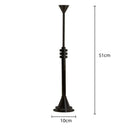 DecorBites™ Gold Geometric Candle Holder Candelabrum for Wedding Centerpieces and Home Decoration