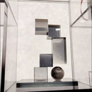 DecorBites™ Geometric Crystal Glass Bookshelf Ornaments