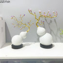 DecorBites™ Gold Gourd Branches Luxury Ornaments Feng Shui Home Decor Crafts