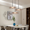 DecorBites™ Amber Smoke Gray Glass Pendant Lamp for Dining Room & Bar Decor