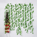 2M Leaf Vine Artificial Hanging Plants Liana Silk Fake Ivy Leaves for Wall Green Garland Decoration Home Decoration Party Vines