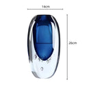 DecorBites™ Crystal Glass Vase Terrarium Flower Pot for Home Decoration