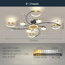 DecorBites™ LED Chandelier: Stylish Indoor Lighting for Bedroom, Living Room, Dining Room