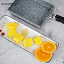 DecorBites™ Japanese Medical Stone Non-Stick Frying Pan | Tamagoyaki Omelette Pan