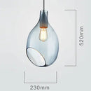 DecorBites™ Glass Pendant Lights: Modern Wine Bottle Lamps for Living Room, Bedroom, Kitchen
