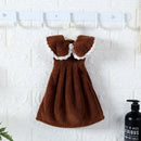 DecorBites™ Kids Microfiber Coral Velvet Hand Towels - Cute & Quick-dry for Children
