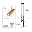 DecorBites™ Black Chandelier Pendant Light for Bedroom and Bar Decor