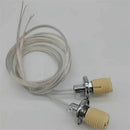 DecorBites™ G9 Ceramic Lamp Thread Holder with Cable Lead - 2PCS