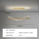 DecorBites™ Glass Balls G9 LED Chandelier for Dining Room & Kitchen