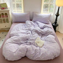 DecorBites™ Double-Layer Cotton Bedding Set - High-Quality, Ultra Soft Quilt Set