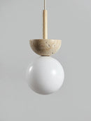 DecorBites™ Cream Style Led Pendant Lamp for Bedroom Decor