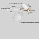 DecorBites™ Acrylic Iron LED Wall Lamp | Modern Rotate Black Stair Light | Dining Room Study Fixtures