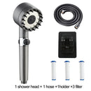 DecorBites™ High Pressure Shower Head Set with 3 Modes and Hose Holder for Bathroom