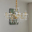 DecorBites™ Crystal Chandeliers Light for Living Room and Dining Room