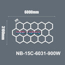 DecorBites™ Hexagon LED Ceiling Light: High-Performance, Best-Selling, Honeycomb Design