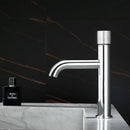 DecorBites™ Brushed Gold Basin Faucet - Single Handle, Deck Mounted Cold & Hot Water Mixer