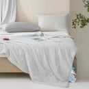 DecorBites™ Cooling Quilt: Soft, Comfortable Queen Blanket for Summer Heat, Unique Cold Fiber Technology