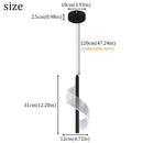 DecorBites™ LED Pendant Chandelier Ceiling Lamp for Living Room Dining Kitchen Home Decor