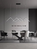 DecorBites™ Geometric LED Pendant Lights Modern Minimalist Chandelier Lighting