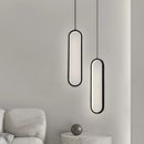DecorBites™ Aluminium LED Chandelier for Minimalist Restaurant, Bar, and Living Spaces