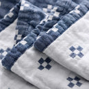 DecorBites™ Cotton Summer Blanket: Soft and Airy Bedspread for Single/Double Beds