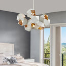 DecorBites™ Cube LED Pendant Light: Art Deco Hanging Lamp for All-Match Style