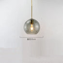 DecorBites™ Glass Ball LED Pendant Lights for Chic Home Decor and Lighting