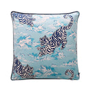 DecorBites™ Luxe Cheetah Halo Pillowcase: Decorative Tassel Cushion Cover GG Style
