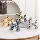 DecorBites™ 22cm Balloon Dog Ceramic Sculpture Decor Statue Office Gift