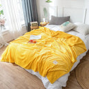 DecorBites™ Cozy Hug Blanket - Soft Sweatshirt Throw for Sofa & Bed