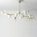DecorBites™ Glass Ball LED Chandelier Molecular Pendant Lighting for Living Dining Bedroom