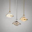 DecorBites™ Gold LED Pendant Lamp: Modern Luxury Style for Bedroom, Living Room, Dining Room