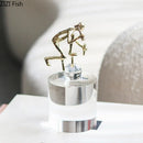 DecorBites™ Crystal Sculpture Abstract Statues Modern Room Decor Ornaments Aesthetic Crafts
