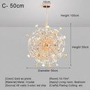 DecorBites™ Crystal LED Ceiling Pendant Chandelier for Home Decoration and Lighting