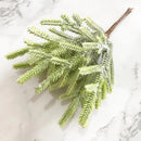 DecorBites™ Green Plant Flower Cherry Stamen Berries Bundle for DIY Decor and Gifts