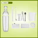 DecorBites™ Cocktail Shaker: Bartender's Beverage Mixer for Champagne & Cocktails