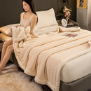 DecorBites™ Cozy Warmth Velvet Autumn Sleep Blanket