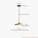 DecorBites™ Japanese Stone LED Pendant Lamps Yellow Travertine Wabi Sabi Hanging Light