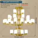 DecorBites™ Chinese Style Chandelier: Modern, Simple & Elegant Lighting for Living Room, Dining Room & Bedroom