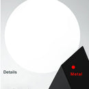 DecorBites™ Glass Ball Modern G9 LED Wall Sconce, 9W Indoor Wall Lamp for Bedroom Living Room