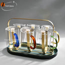 DecorBites™ Heat-Resistant Glass Cup with Handle for Drinks - Home Essential