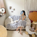 DecorBites™ Lamb Wool Multi-Purpose Blanket: Soft & Warm Sofa Cover, Office Quilt