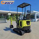 Hot sale 1.8 Ton Mini Excavator Minibagger Kubota Engine Digger Excavator Mini Pelle Chinese Cheap Small Excavator Machine